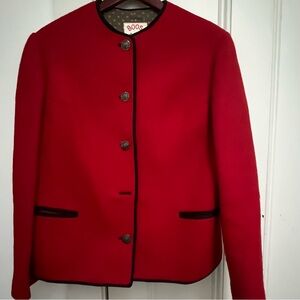 Boos Austrian Wool Red Jacket